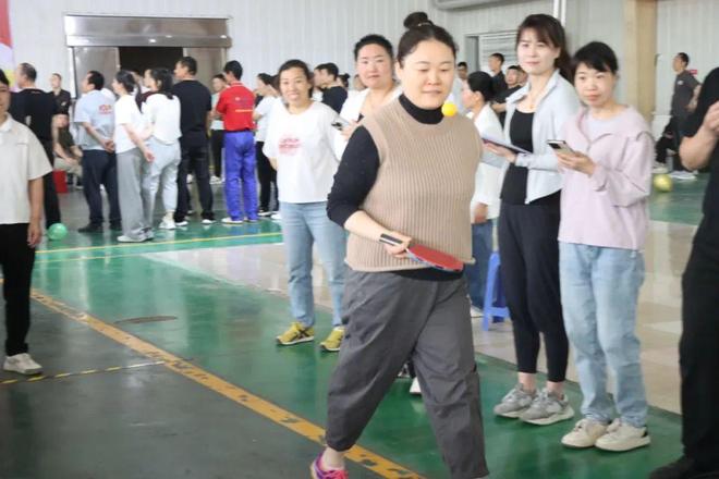脚链延津克明面业趣味运铰链全自动动会：“